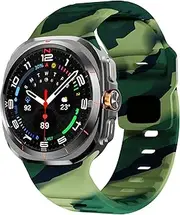 LDCBFTR For Samsung Galaxy Watch Ultra Strap 47mm Accessories wristband belt Sport Silicone correa Bracelet For Galaxy Watch7 ultra Watchbands WFJ, Watch 7 Ultra