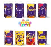 Cadbury Easter Egg Selection Mini Wispa Creme Fingers Caramel Variety Egg Gift