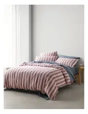 [Vue] Rowan Yarn Dyed Cotton Quilt Cover Set in Pink