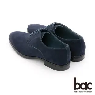【bac】歐風紳仕 質感真皮紳士皮鞋(藍色)