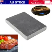 Black Rock Lava Cooking Stone Hot Stone Grill Steak Barbecue BBQ Plate Stone