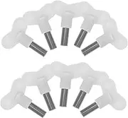 HIAKDOFT 10pcs Butterfly Type Keys DIY Music Box Parts Replacement for Clockwork Musical Box Repair