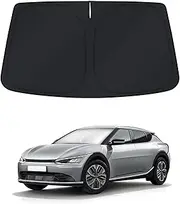 Windshield Sun Shade for Kia EV6 2022 2023 2024 2025 Window Shade Sun Visor Cover Foldable Blocks UV Rays Keep Your Car Cooler