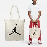 在飛比找遠傳friDay購物優惠-Nike 包包 Jordan Tote Bag 米白 黑 托