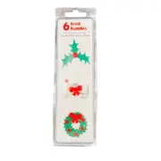 Hot Off the Press Brad Buddies Christmas #2 Scrapbooking Paper Crafting Wreath