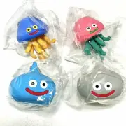 New Unopened Dragon Quest Stereoscopic Silicone Monster Keychain Slime