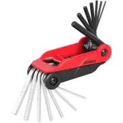 14PCS Folding Allen Wrench Sets, Metric and SAE Allen Key Set, METRIC 2mm, 2....