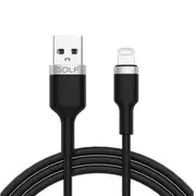 8 Pin Metal Braided Fast Charging Cable