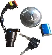 Ignition Switch for Keeway for Superlight for K-Light 125 202 200 QJ200-2H Motorcycle Ignition Switch Lock Fuel Gas Tank Cover Lock W/Keys Motorcycle Ignition Switch Lock