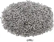 B Baosity Jewelry Polishing Buffing Tumbling Media Shot Steel Tumbler Beads, cylindrical shape 2x4mm