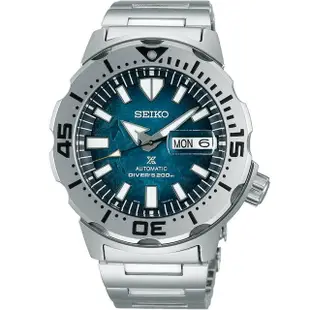 【SEIKO 精工】Prospex 愛海洋 企鵝遨遊冰海 200米潛水機械錶 禮物 母親節(SRPH75K1/4R36-11C0G)