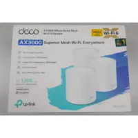 在飛比找蝦皮購物優惠-TP-Link Deco X60 AX3000 雙頻Giga