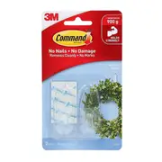 Command Hooks 17091Clr Medium Clear Pack Of 2 Box Of 6