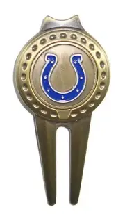Indianapolis Colts Divot Tool with Golf Ball Marker