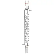 Borosilicate Glass Condenser with 24/40 Fitting 300mm Jacket Length Laboratory Glass Condenser Serp Photo Color