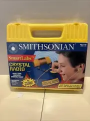 Smart Labs Chemistry - Smithsonian Institute Crystal Radio -New Sealed In Box