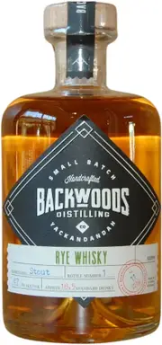 Backwoods Rye Stout Expression Single Malt Whisky 500ml