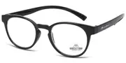 Montana Readers MNR1 MNR1 Men's Glasses Black Size +1.00 - Private Health Rebate - Blue Light Block Available