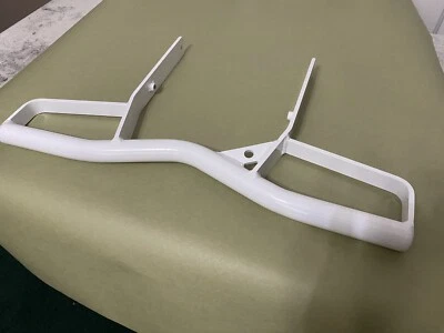 Honda Atc 250r Rear Grab Bar Bumper Rack Fits 85-86 Powder Coated White