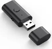 Bluetooth 5.3 Transmitter Receiver, 3.5Mm Aux Wireless USB Adapter, Low Latency,