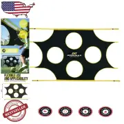 Durable Soccer Goal Net with 10 Scoring Zones - Fits 8'x6', 12'x6', 14'x7' Goals