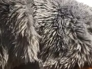 Pottery Barn Faux Fur 41" Beanbag Chair Slipcover Large