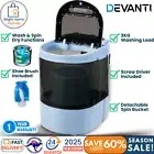 3KG Mini Portable Washing Machine Spin Dry Shoes Clothes Towel Camp Caravan Park