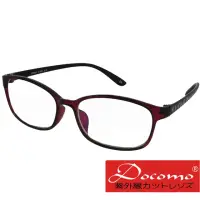 在飛比找momo購物網優惠-【Docomo】專用平光眼鏡 質感造型設計 抗UV400(經