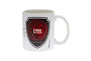 Game of Thrones Fire & Blood Targaryen Mug (Red/Black/White) (One Size)
