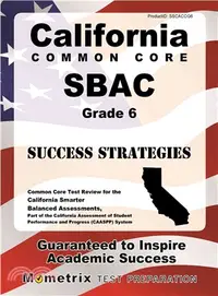 在飛比找三民網路書店優惠-California Common Core Sbac Gr