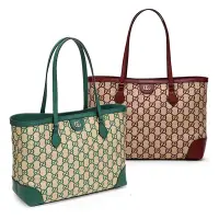 在飛比找Yahoo奇摩購物中心優惠-【GUCCI 古馳】631685 經典GG LOGO系列草編