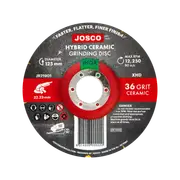 Josco 125mm 36G Hybrid Ceramic Grinding Disc