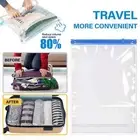 1/5/10x Roll-up Compression Storage Bag Space Saver Travel Home No Vacuum Needed