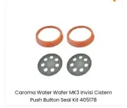Caroma Water Wafer MK3 Invisi Cistern Push Button Seal Kit 405178