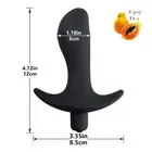 Male Prostate Pleasure Massager Butt Plug Waterproof Vibrating
