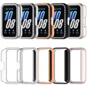 Skeletonized Diamond Encrusted Half-pack Protective Case for Samsung Galaxy Fit3