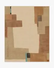 245' x 305' | Machine Washable Runner Rug | Kid & Pet Friendly | Indoor Rug | Architectural Digest Ananda Natural Pop Tufted Rug | Ruggable