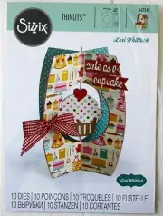 Sizzix THINLITS CUTE AS A CUPCAKE Lori Whitlock Sealed New
