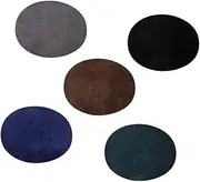DOITOOL DIY Patchwork Stickers Set 25 Pcs Suede Fabric Patches Elbow Protection Patches for Sweaters Coats