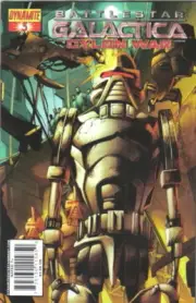 Battlestar Galactica Cylon War Comic #3 Dynamite Cover A 2009 VERY HIGH GRADE