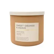 NEW White Barn Bath & Body Works Sweet Orange and Agave 3 Wick Scented Candle