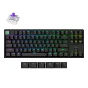 Keychron K8 HE Magnetic TKL Keyboard (Black) (Gateron Nebula Switch)