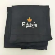Carlsberg Beer - Branded Waiter's Long Apron - Large Pocket - Malt Logo On Lower