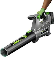 Electric Cordless Leaf Blower,40V 4.0Ah Battery Powered Leaf Blower Running Time 45mins, Variable Speed Switch/One-Button Turbo Acceleration, 510CFM,110 MPH,for Lawn Care, Patio