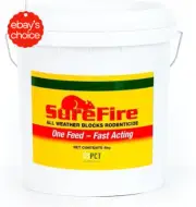 All Weather Mouse Rat Poison Bait Blocks 2.4kg Pest Control Rodent Killer