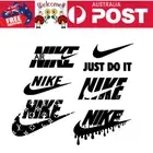 X 6 BUNDLE NEW NIKE LOGO DESIGN BRAND HEAT TRANSFER IRON ON DECALS HTV