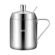 Stainless Steel Spices Jar Kitchen Seasoning Storage Container Oil Bottle