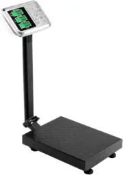 220Lb Weight Electronic Platform Scale,Digital Floor Heavy Duty Folding Scales,S