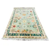 Zohi Interiors Verde 100% NZ Wool Oushak Rug