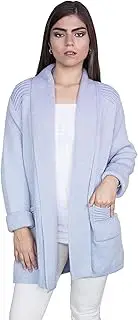 [Raymis] 100% Alpaca Wool Women´s California Cardigan - Warm, Soft & Thick